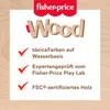 Pyramide en bois, fleurs colorées MATTEL Fisher-Price HXT77 Voir les images du produit 7