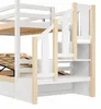 Łóżko piętrowe 90 x 200 cm z litego drewna sosnowego, łóżko Podgląd zdjęcia produktu 8