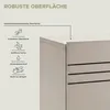 Strandplank staand (B/H/D: 270x36x34 cm) in kasjmier Productafbeelding-voorbeeld 7