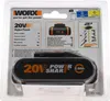 WORX WA3551 20Volt 2.0Ah. Li-ion PowerShare Ersatzakku Produktbild-Vorschau 1
