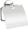 WENKO Toiletten Papier Rollen Halter Cuba mit Deckel Bad Produktbild-Vorschau 2
