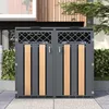 Abri pour poubelles d'extérieur, abri pour poubelles avec Voir les images du produit 2