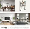 Collage of four interior design scenes showcasing furniture, including a dining room, a desk setup, a living room, and a bedroom. Náhled obrázku produktu