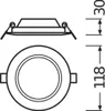 LEDVANCE DL SLIM DN 105 6 W 3000 K WT ceiling lighting Produktbild-Vorschau 8