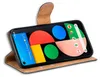 A flip case for a smartphone is shown open, displaying the phone's screen. Anteprima dell’immagine prodotto