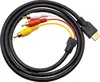 HDMI zástrčka na 3 RCA AV SCART kabel Audio Video adaptér Náhled obrázku produktu 1