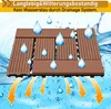 Izrielar WPC Terrassenfliesen, 30x30 cm, 55er Spar Set für Produktbild-Vorschau 5