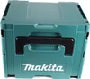 A teal colored storage case with a black handle and the Makita logo on the front. Produktbild-Vorschau