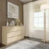 Commode MAJA S6 120 cm CREMONA CHÊNE Buffet haut Voir les images du produit 5