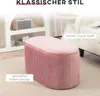 HOMCOM Sitzbank Polsterbank mit Stauraum Truhenbank Produktbild-Vorschau 4
