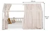 Hausbett Himmel NENA im 2er Set in beige - Betthimmel aus Produktbild-Vorschau 10
