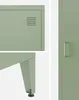 Armadio camera industriale con 4 vani, Verde chiaro Anteprima dell’immagine prodotto 4