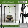 Portalkran mit Laufkatze Tragkraft 1 t Stahl Hubhöhe 2400 - Produktbild-Vorschau 4