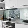 Küchenrückwand Spritzschutz Glas mit Motiv Abblätternde Produktbild-Vorschau 2