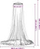 vidaXL Moskytiéra na posteľ 220 Mesh White 56x56x220 cm Náhľad obrázku produktu 6