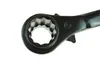 A close-up view of a double-ended socket wrench head. Produktbild-Vorschau