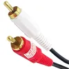 1,3m 2x RCA Cinch zu 3,5mm Klinke Audio AUX Kabel Stereo Produktbild-Vorschau 5