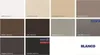 A collage of different color samples of BLANCO SILGRANIT sinks, with text labels for each color. Náhľad obrázku produktu