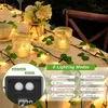 Solar Efeu Lichterkette Aussen, 5M 50LED Lichterkette, 8 Produktbild-Vorschau 4