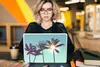 MuchoWow® Laptop Aufkleber Sticker Cover Palmen - Sommer - Produktbild-Vorschau 5