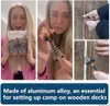 NACETURE Zeltseilspanner mit Clips - Aluminium-Deckspanner, Produktbild-Vorschau 2