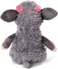 The back view of a plush sheep toy. Produktbild-Vorschau