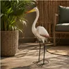 Gartendekoration Tiere / Vogel - Figur - Metall - Storch - Produktbild-Vorschau 4