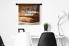 MuchoWow® Wandteppich Wandbehang Glück ist der Duft von Produktbild-Vorschau 3