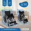 Mobiclinic, sedia a rotelle pieghevole, Giralda, sedia a Anteprima dell’immagine prodotto 2