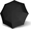 A black umbrella is shown from a top-down perspective against a white background. Anteprima dell’immagine prodotto