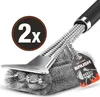 bio-chem 2X Grillbürste - Robust & Ergonomisch - Extra Produktbild-Vorschau 1