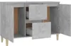 vidaXL Příborník betonový šedý 103,5x35x70 cm odvozený Náhled obrázku produktu 4
