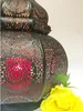 Orientalische Laterne Metall Lamis Schwarz 30cm | Produktbild-Vorschau 5