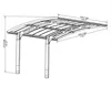 PALRAM-Carport Arizona 5000-anthracite-7313 Voir les images du produit 15