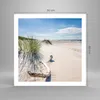 Poster - Poster ohne Rahmen - Mrzezyno Strand Meer - 60x60 Produktbild-Vorschau 4