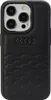 The back of a black iPhone case with the Audi logo. Produktbild-Vorschau