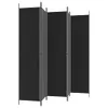 A black room divider is shown against a white background. Produktbild-Vorschau