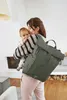 LÄSSIG GRE Rolltop Up Wickeltasche/Rucksack Rucksack oliv Produktbild-Vorschau 14