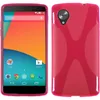 PhoneNatic Case kompatibel mit Google Nexus 5 - pink Produktbild-Vorschau 1