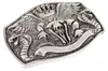FRONHOFER Gürtelschnalle Kobra, altsilber, 4cm, Cobra Produktbild-Vorschau 2