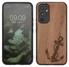 kwmobile Handyhülle für Samsung Galaxy A54 5G Hülle Holz - Produktbild-Vorschau 1