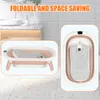 Baby Badewanne Set Faltbar mit Thermometer und Produktbild-Vorschau 6