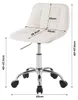 WOLTU Bürohocker mit Rollen, ergonomisch, Arbeitshocker, Produktbild-Vorschau 7