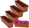 KOTARBAU® Lot de 4 Pot de Fleur Exterieur Jardinières Voir les images du produit 1