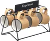 Šálky na espresso, 6 kusů, 100 ml, žluté Náhled obrázku produktu 1
