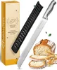 KRUSTENZAUBER Brotmesser 26 cm mit Wellenschliff – Scharfes Produktbild-Vorschau 1