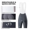 ROCKBROS Herren Radlerhose mit Träger Gepolstert, Bib Produktbild-Vorschau 7