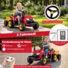 Trattore per bambini COSTWAY 24V, trattore elettrico con Anteprima dell’immagine prodotto 6