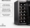 Klarstein volně stojící 1zónová vinotéka, malá vinotéka, Náhled obrázku produktu 2