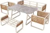 Gartenlounge-Set für 6-7 Personen–Rattan Sitzgruppe in Produktbild-Vorschau 13